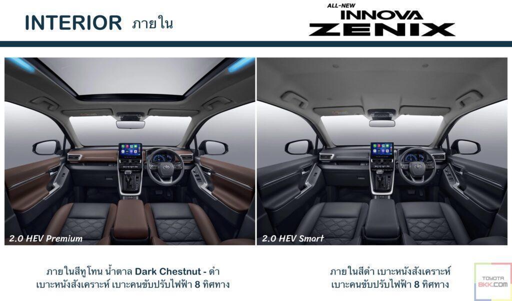 ภายใน-interior-toyota innova zenix-รถยนต์โตโยต้า อินโนว่า ซีนิกซ์
